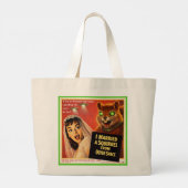 Eekhoorn uit de Ruimte Grote Tote Bag (Achterkant)