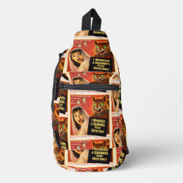 Eekhoorn uit de Ruimte Sling Bag