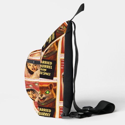 Eekhoorn uit de Ruimte Sling Bag (Rechts)