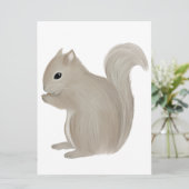 Eekhoorn, uitgesneden kaart (Staand voorkant)