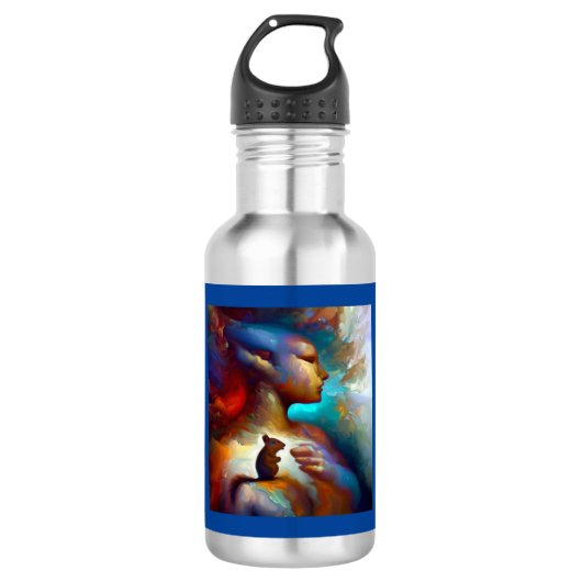Eekhoorn van Gedistilleerd Dier 3 Waterfles (Voorkant)