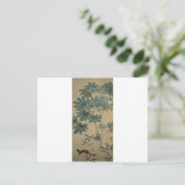Eekhoorn van Hishida Shunso Briefkaart (Staand voorkant)