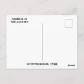 Eekhoorn Verbergen in een Tree Briefkaart (Achterkant)