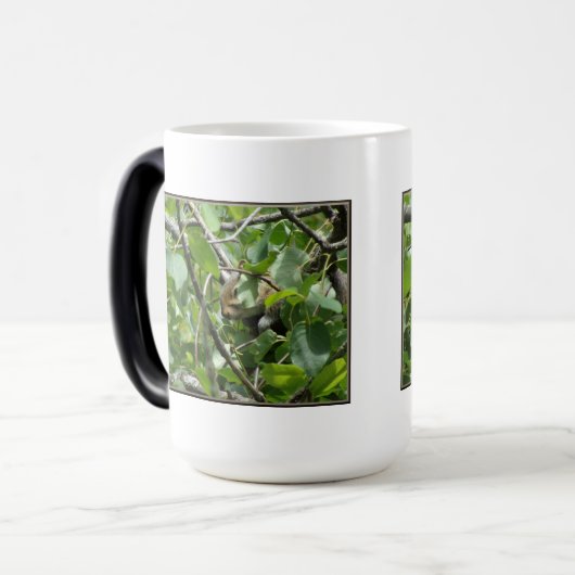 Eekhoorn Verbergen Morphing Mok (Voorkant links)