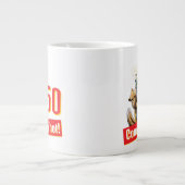 Eekhoorn verjaardagskaarsen grote koffiekop (Voorkant)