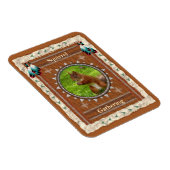 Eekhoorn - Vinyl Flexi Magnet verzamelen Magneet (Rechterzijde)