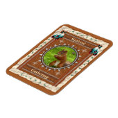 Eekhoorn - Vinyl Flexi Magnet verzamelen Magneet (Linkerzijde)