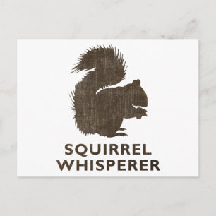  eekhoorn Whisperer Briefkaart
