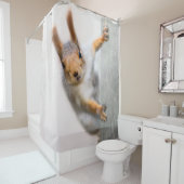 Eekhoorn - Wie ben jij Douchegordijn (In situ)