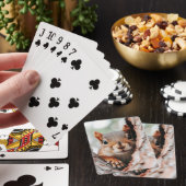 Eekhoorn Wilde Dier Liefdevol Portret Pokerkaarten (Insitu)