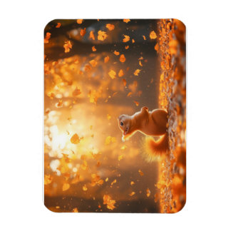 Eekhoorn Wilde Dieren Liefdevol Portret  Magneet