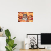 Eekhoorn Wilde Dieren Liefdevol Portret Poster (Thuiskantoor)