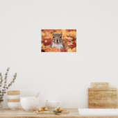 Eekhoorn Wilde Dieren Liefdevol Portret Poster (Keuken)