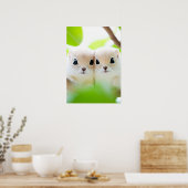 Eekhoorn Wilde Dieren Liefdevol Portret Poster (Keuken)