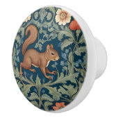 Eekhoorn William Morris stijl Rechts geconfronteer Keramische Knop (Rechts)