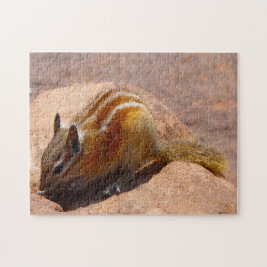 Eekhoorn Yellowstone. Legpuzzel (Horizontaal)