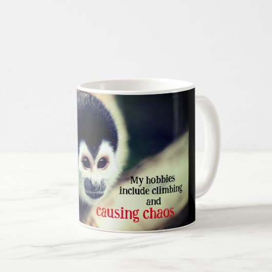 Eekhoornaap in boom koffiemok (Voorkant rechts)