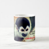 Eekhoornaap in boom koffiemok (Center)