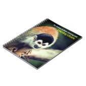 Eekhoornaap in boom notitieboek (Linkerzijde)