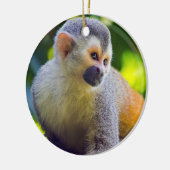 Eekhoornaapje in Manuel Antonio NP - Costa Rica Keramisch Ornament (Links)