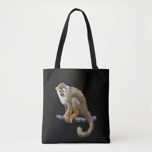 Eekhoornaapje Tote Bag (Voorkant)