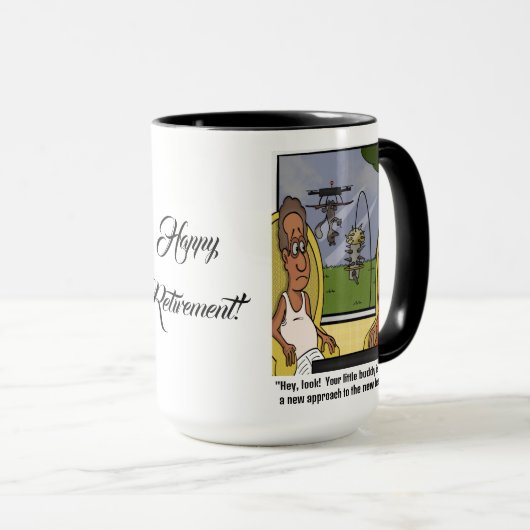 Eekhoornbestendig Mannen Mok (Voorkant rechts)