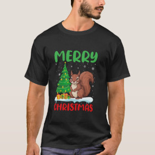 Eekhoornboom Xmas Trui Mannen Vrouwen Lelijk Kerst T-shirt