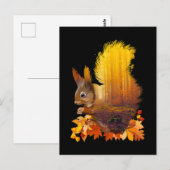 Eekhoornbos Dierenvriend Briefkaart (Voorkant / Achterkant)