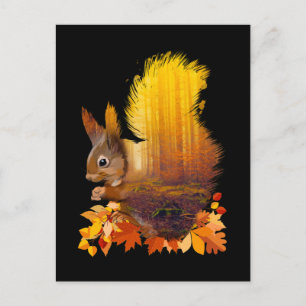 Eekhoornbos Dierenvriend Briefkaart
