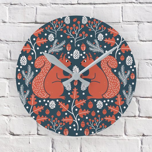 eekhoornbos ronde klok