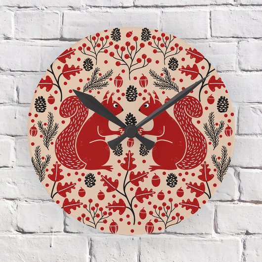 eekhoornbos ronde klok