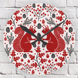 eekhoornbos ronde klok