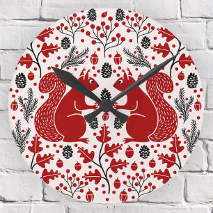 eekhoornbos ronde klok