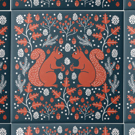 eekhoornbos tegeltje