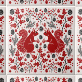 eekhoornbos tegeltje