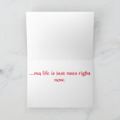 Eekhoornbriefkaart Kaart (Binnen)