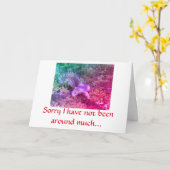 Eekhoornbriefkaart Kaart (Gele Bloem)