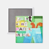 eekhoornbroek magneet (Voorkant / Achterkant)