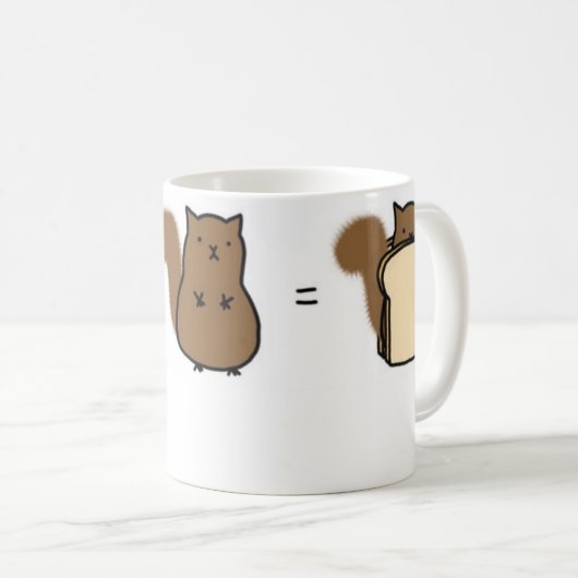 eekhoornbroodje mok (Voorkant rechts)