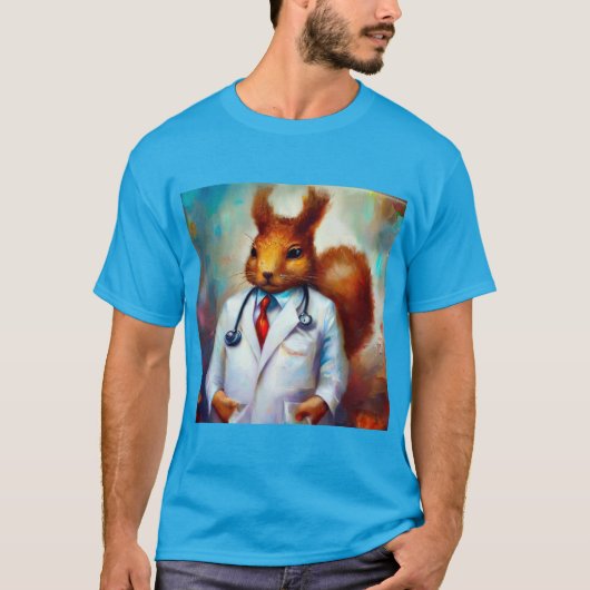 eekhoorndokter t-shirt (Voorkant)