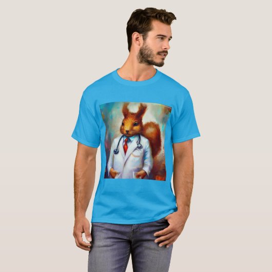 eekhoorndokter t-shirt (Voorkant volledig)