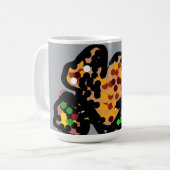 Eekhoorndot art koffiemok (Voorkant links)