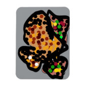 Eekhoorndot art magneet (Verticaal)