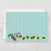 Eekhoornfamilie reünie kaart (Achterkant)