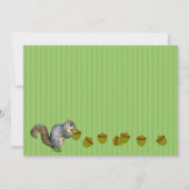 Eekhoornfamilie reünie kaart (Achterkant)