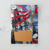 eekhoornfeest uitnodigen kaart (Binnen)