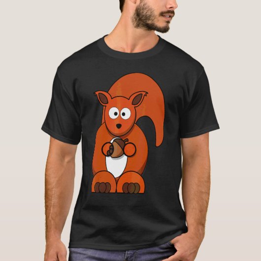 Eekhoornfluisteraar T-shirt (Voorkant)