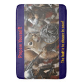 eekhoorngevecht badmat (Voorkant Verticaal)