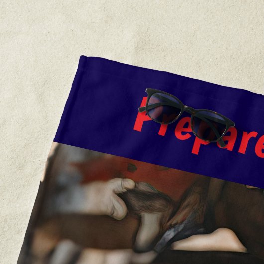 eekhoorngevecht strandlaken (In situ)