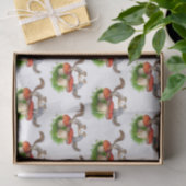 Eekhoornhaar op papier voor rode paddenstoelen (Geschenk)